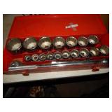 Master Mechanic Socket Set 20 Pc. Like New