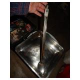 Stainless Steel Pan, Long Reach Spoon