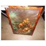 Budweiser Catch of The Day Wood Picture