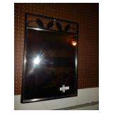 Metal Framed Mirror 16" x 24"