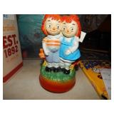 Raggedy Ann & Andy Musical Figurine