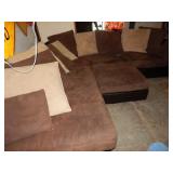 Kroehler Sectional Sofa w/Chaise & Ottoman