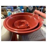 Melamine Nesting Bowl Set w/Pour Spouts 6 Pc.