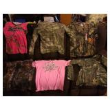 Camo Clothing Lot - Ladies