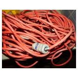Long Orange Extension Cord (approx. 100