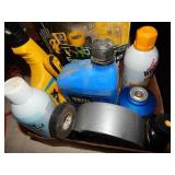 Box of Garage & Car Items