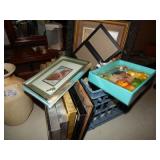 Blue Crate, Planters, Picture Frames & More