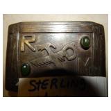 Sterling Silver Belt Buckle