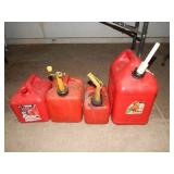 4 Gas Cans