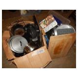Pots & Pans, Bakeware, Cutting Board Lot