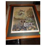 Ducks Unlimited "Misty Reflections" Framed Print