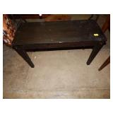 Black Table - Wood - Hand Made