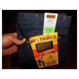 New Wrangler Pro Rodeo Cowboy Cut Jeans 34 x 30
