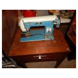 Signature Sewing Machine in Wood Cabinet