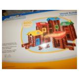 Wood Building Set - (Lincoln Log Style)