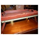 Wood Tray w/Folding Legs - Like Bed Tray
