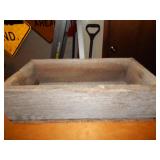 Primitive Barn Wood Planter Box