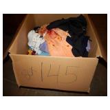Box of New & Used Clothing Items
