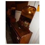 Waterfall Dresser & Mirror