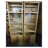 2 media stand cabinets. *Pickup @ JCA Flea Mkt*