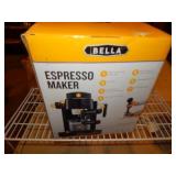 Bella Espresso Maker & Dish Drying Rack