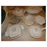 Vintage Covered Casserole & Baking Dishes