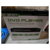 Curtis DVD Player With Remote - Like New In Box