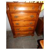 5 Drawer Chest - Wood