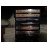 Cassette Tape Cabinet Loaded With Cassettes