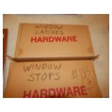Old Hardware - Windows, Latches & Window Stops