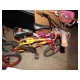 Girls Barbie Bicycle & Boys Kent Bike & Cars Bike