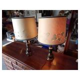 Pair of Matching Lamps with Shades