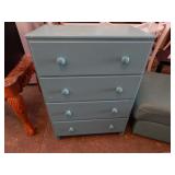 Blue Chest 4 drawers