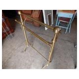 Brass Quilt Rack