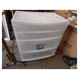 4 Drawer Sterilite Cart