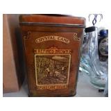 2 Metal Tins