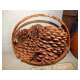 Basket of Pine Cones