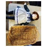Doll and Basket