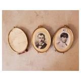 3 Bubble Front Picture Frames