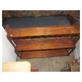 Mahagony 3 Tier Shelf