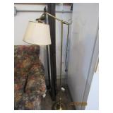 Brass Bottom Floor Lamp
