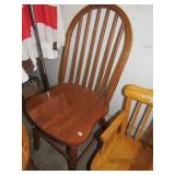 Single Wood Chair