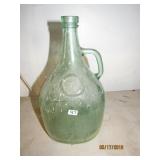 Owens- Illinois Green Glass Bottle