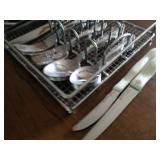 Silverware in Silverware Drawer Caddy