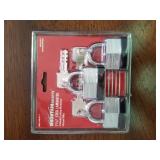 3 Padlocks New in Package