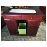 3 Compartment 2 Drawer Storage Bin