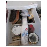 Antique Shoe Shine Bottle & MORE