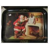 Coke-a-Cola Santa Tray