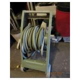 Garden Hose on Roll Around Reel