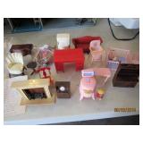 Vintage Renwal Dollhouse Furniture Lot